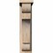 Ekena Millwork New Brighton Smooth Corbel w/Backplate, Douglas Fir, 5 1/2"W x 14"D x 22"H COR06X14X22NEB01SDF - alternate 2